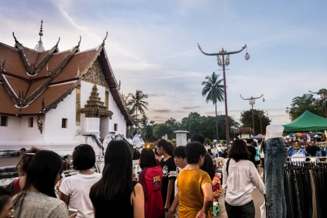 ถนนคนเดินเมืองน่าน
